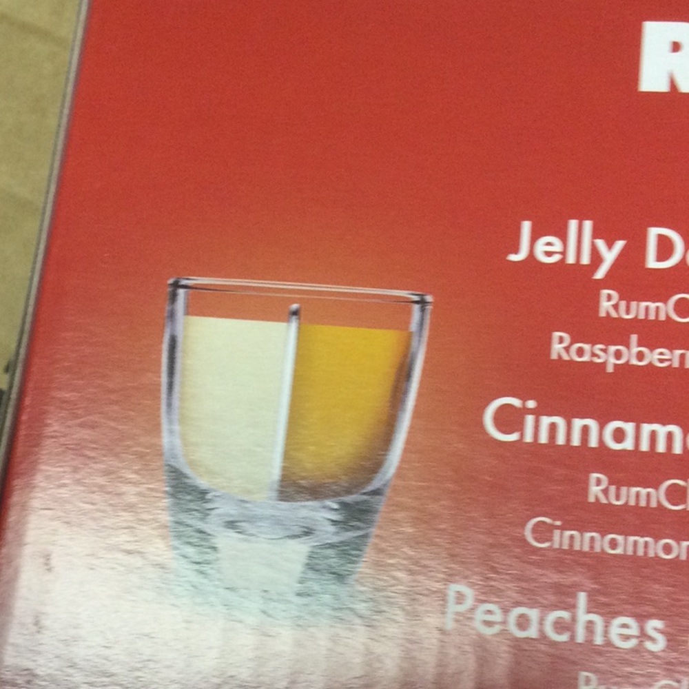 New 2  Rum Chata Shot Glass